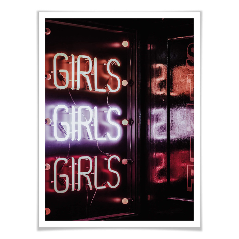 Plakat - Girls Girls Girls