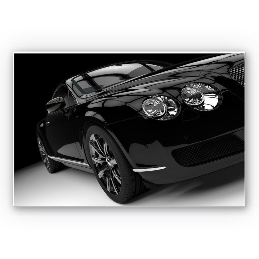 Tableau Forex - Metallic Car Black 02