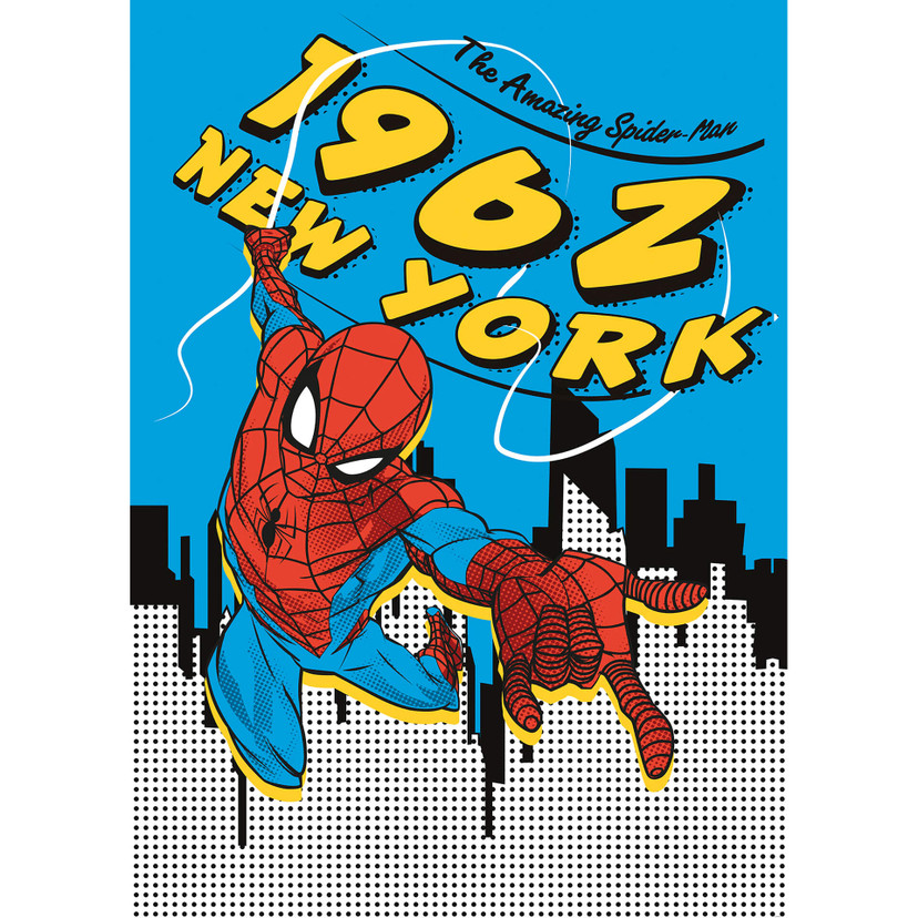 Non-woven tapet - Spider-Man 1962 - 200 x 280 cm