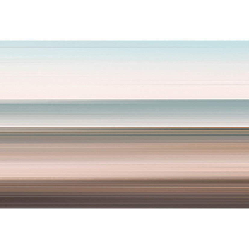 Fotomural Paredes de Patel 3 Horizon 2 marrón, azul, beige