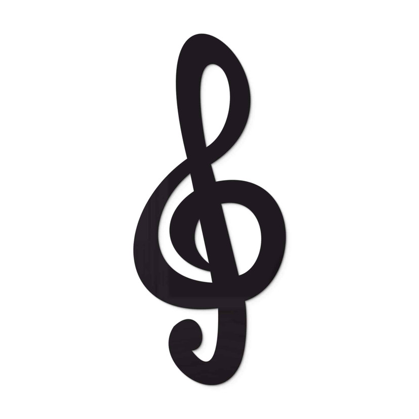 Akrylowy clef dekoracyjny