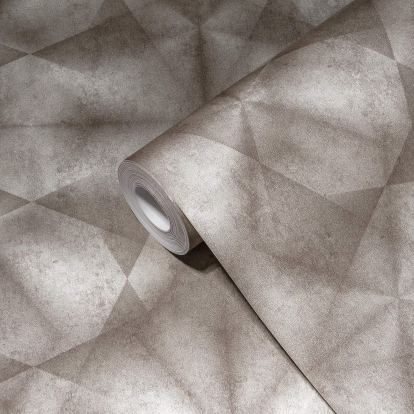 Livingwalls 3D Tapete My Home My Spa Vliestapete Urban City Home graubeige