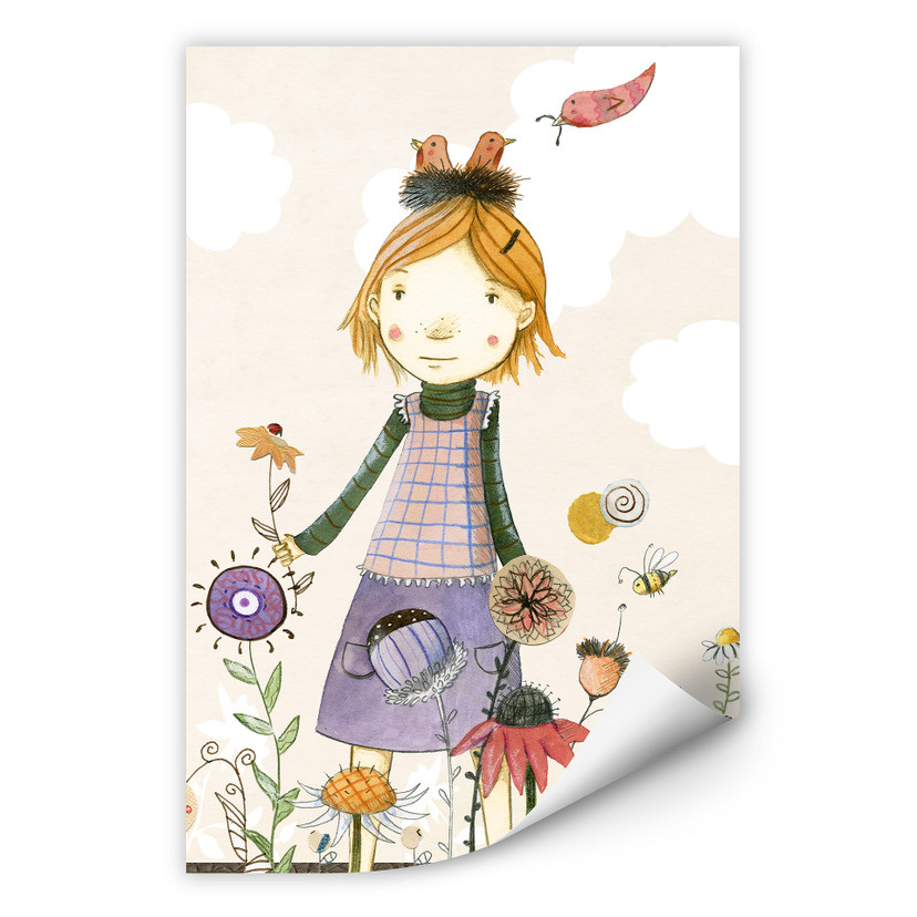 Wallprint Loske - Vogelnest