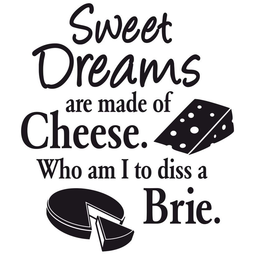 Cheese Dreams wallsticker