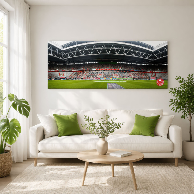 XXL Wandbild Fortuna Düsseldorf Stadion Innenaufnahme