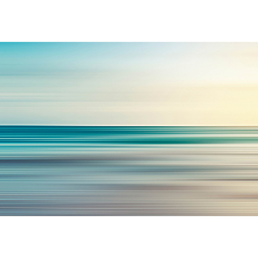 Fotomural Paredes de Patel 3 Horizon 1 azul, beige, verde