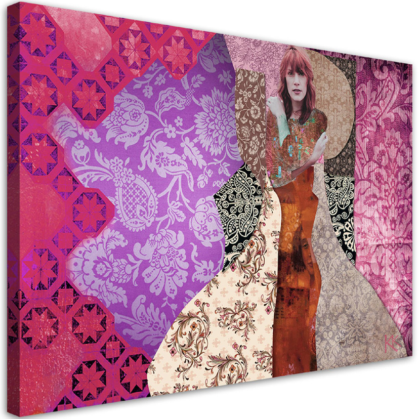 Canvasbillede, Gustav Klimt kvinde