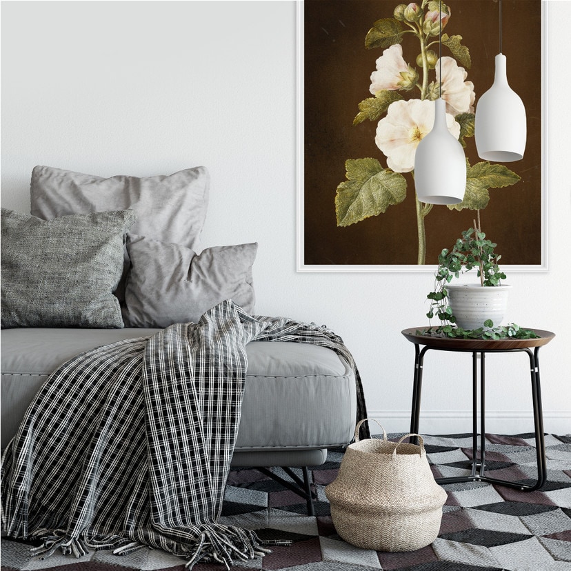 Wallprint W - Dietzsch - Stockrose