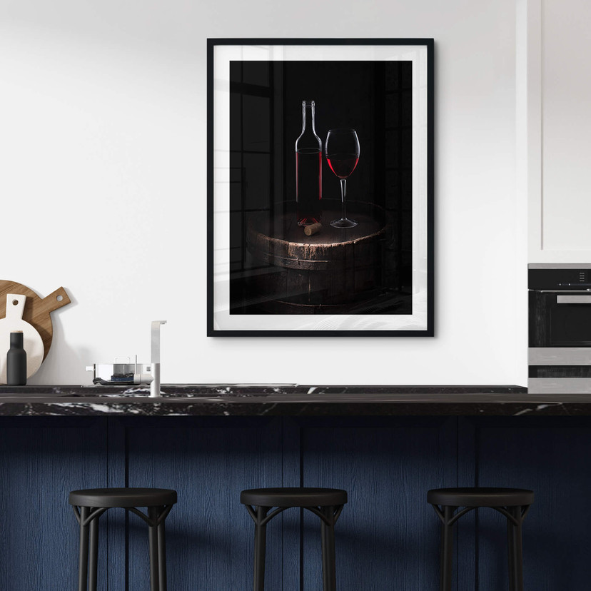 Plakat Perfoncio - Czerwone wino dla koneserów