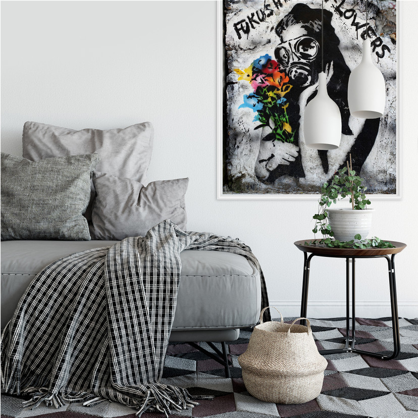 Wallprint Fukushima Flowers
