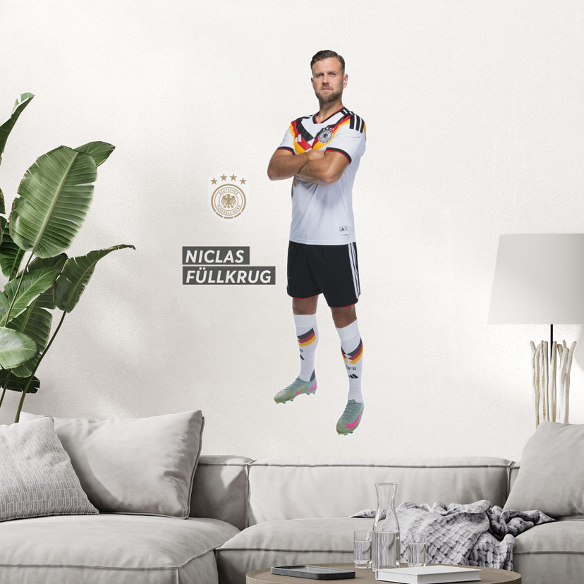 DFB Sticker WM 2026, Wandtattoo Niclas Füllkrug
