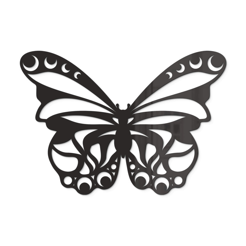 Akrylowy motyl dekoracyjny
