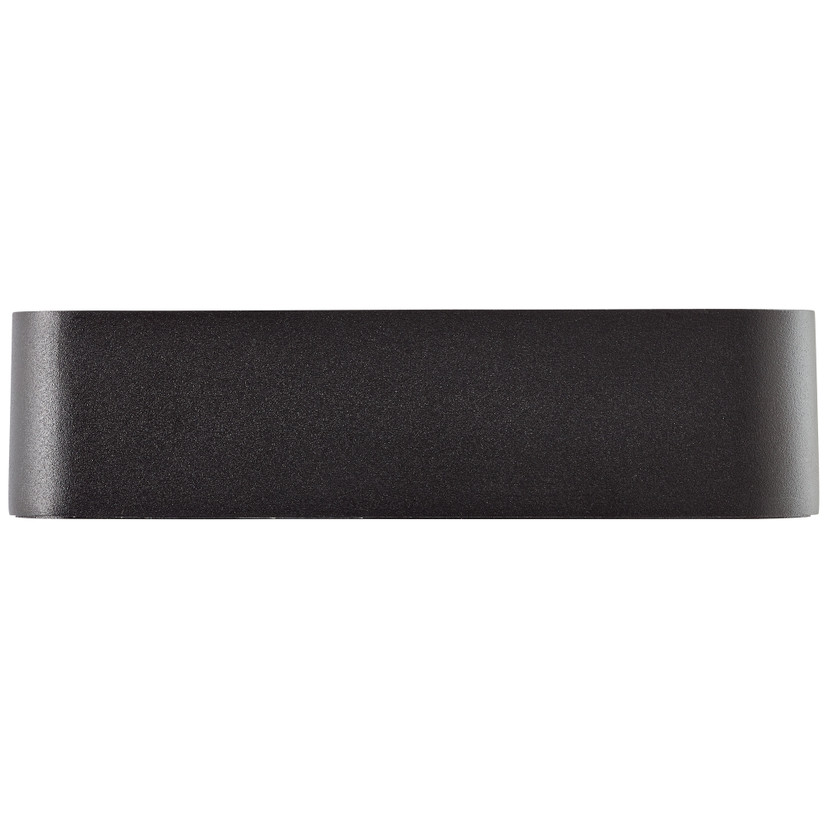 Außenwandleuchte Ida, schwarz,5 x 22 cm, Metall Außenleuchte
