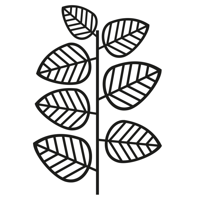 Wallsticker Jungle Plante