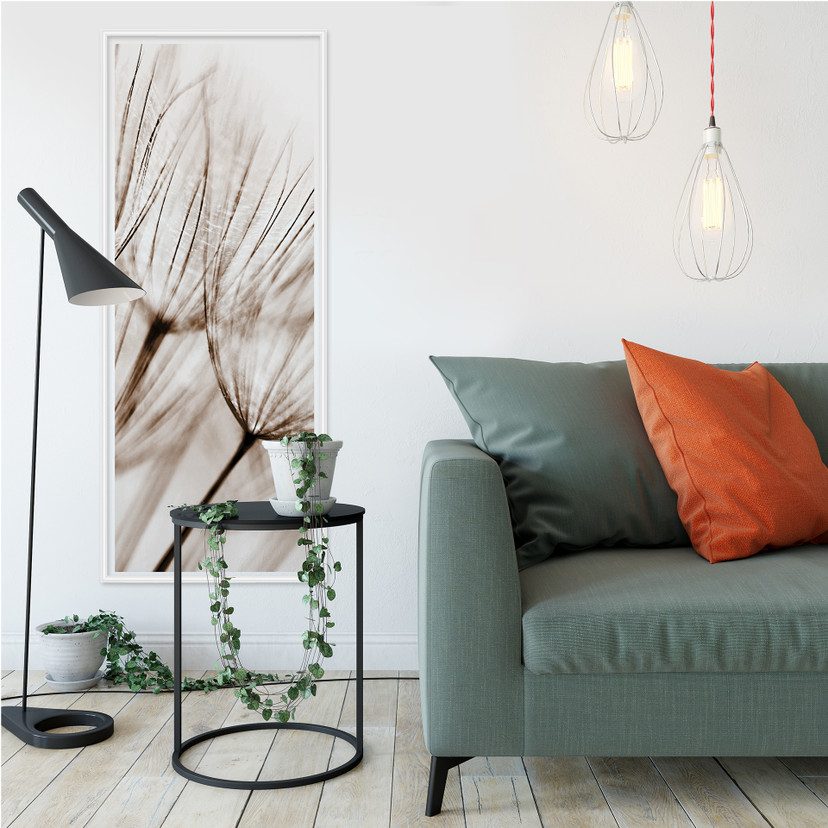 Zelfklevende Poster - Flying Umbrella