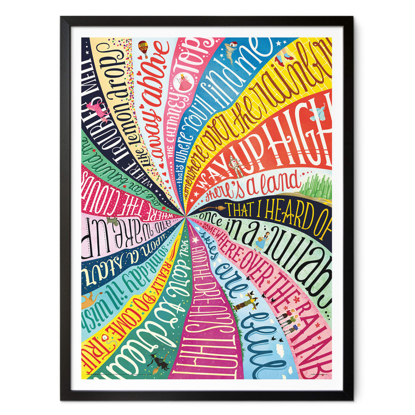Plakat Tohmé - Over the Rainbow