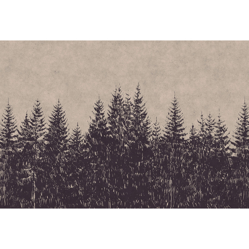 Fototapeta Livingwalls Walls by Patel czarny las 1