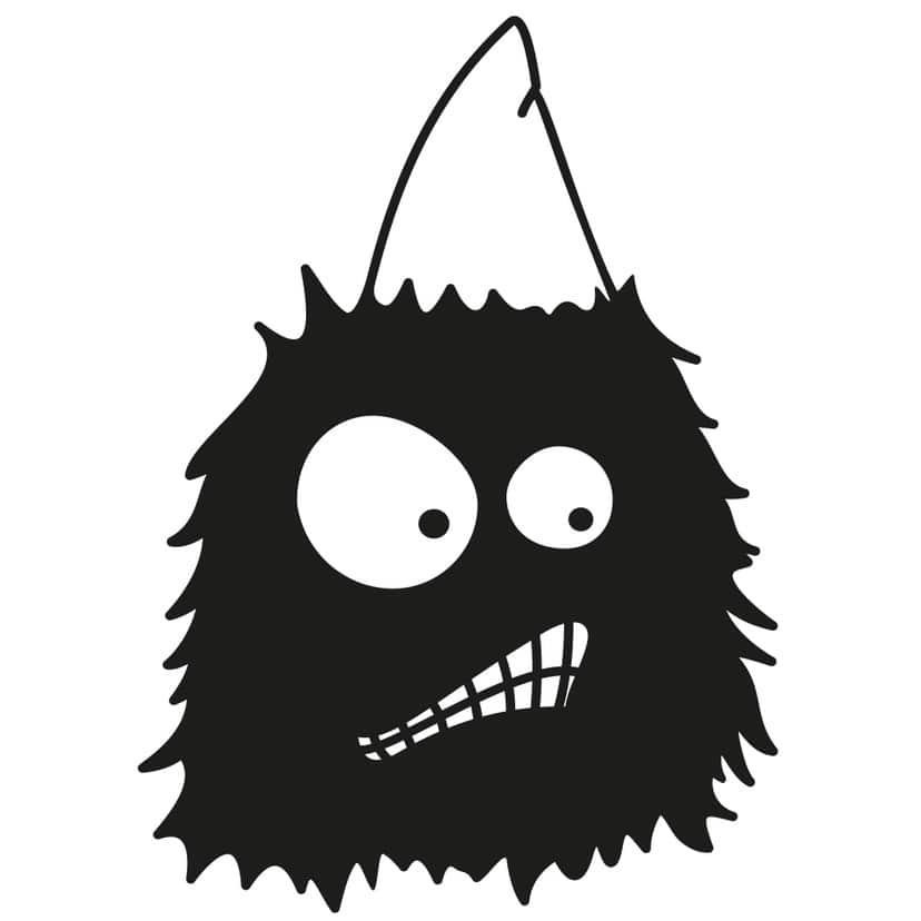 Wallsticker Perlehvid