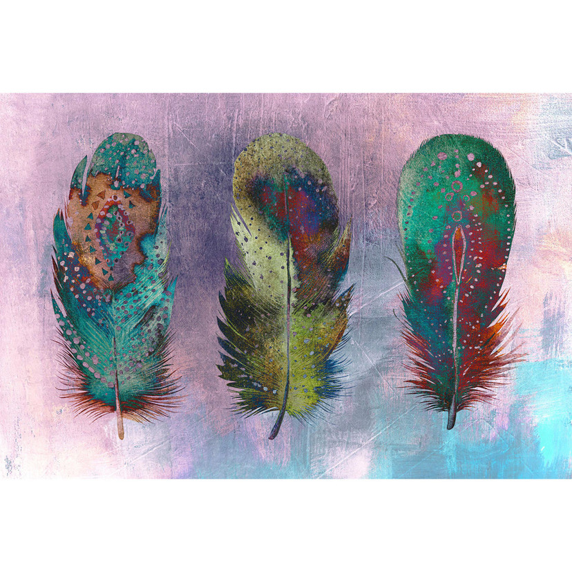 Architects Paper Papier peint photo Atelier 47 Motley Feather avec plumes