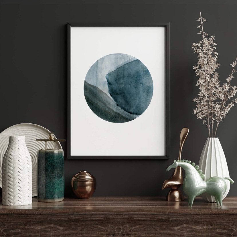 Plakat Nouveauprints - Akwamaryna