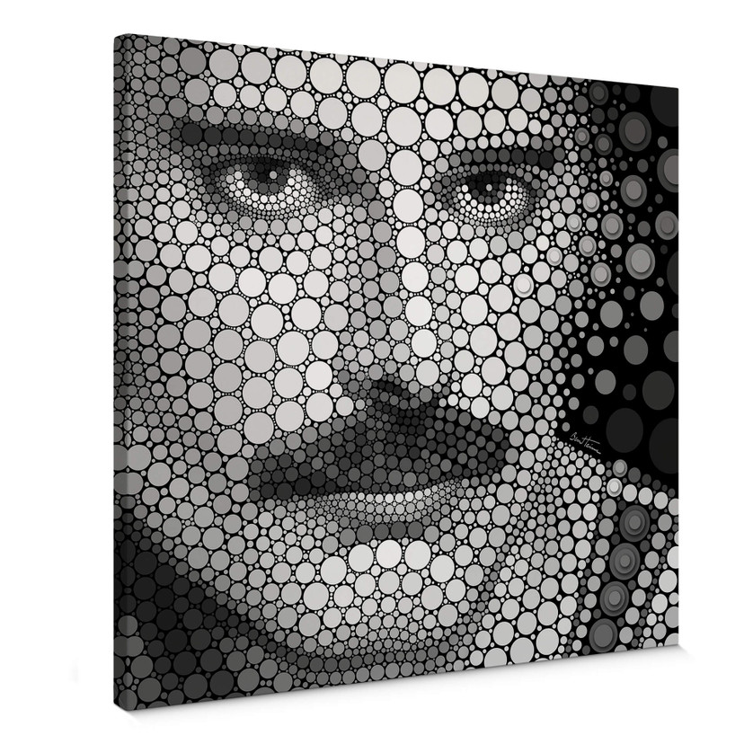 Obraz na płótnie Ben Heine - Circlism: Freddy Mercury