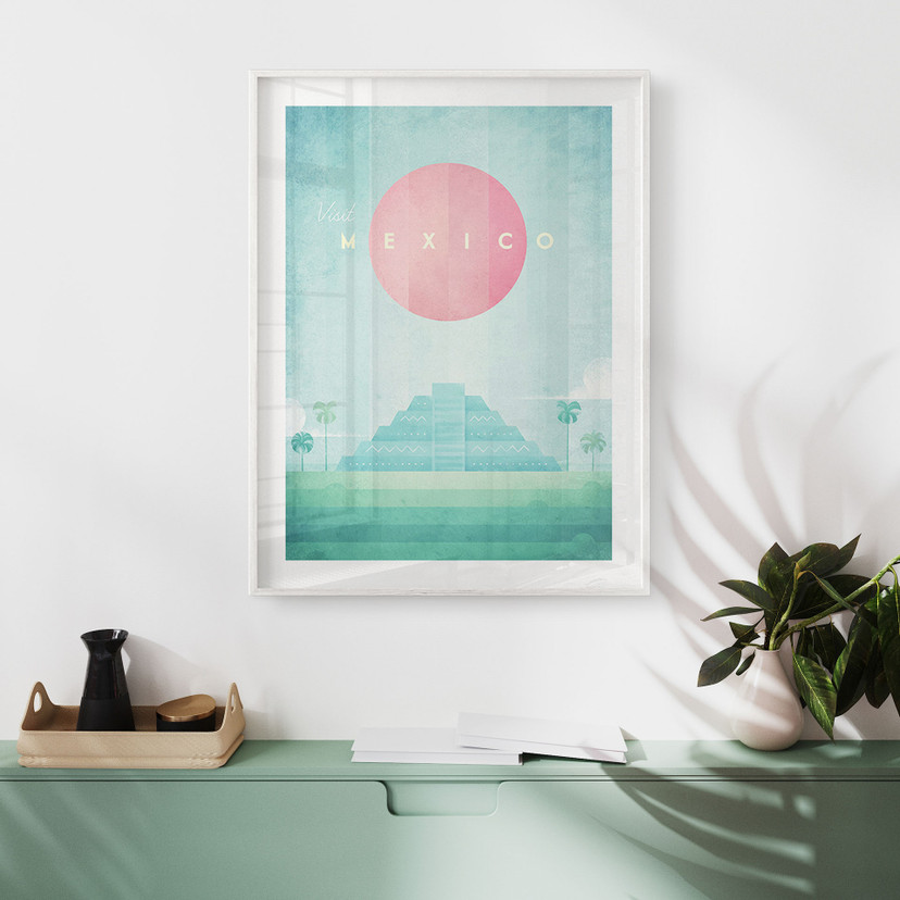 Plakat Świątynia Kukulcán w Chichén Itzá - Rivers