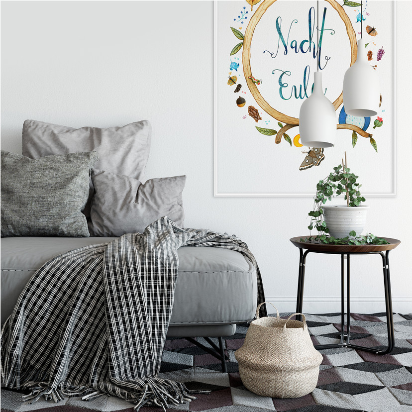 Wallprint Loske - Nachteule