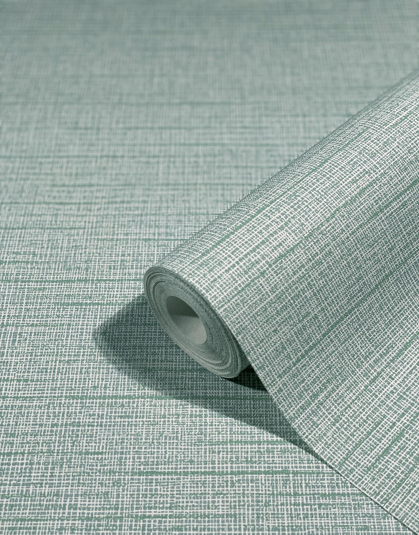 Almindeligt tapet, non-woven vægbeklædning Novamur Yvi grøn
