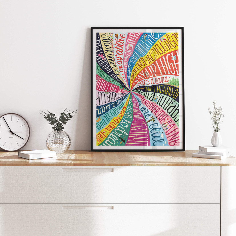 Plakat Tohmé - Over the Rainbow