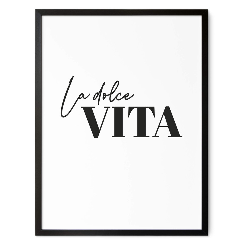Plakat La Dolce Vita