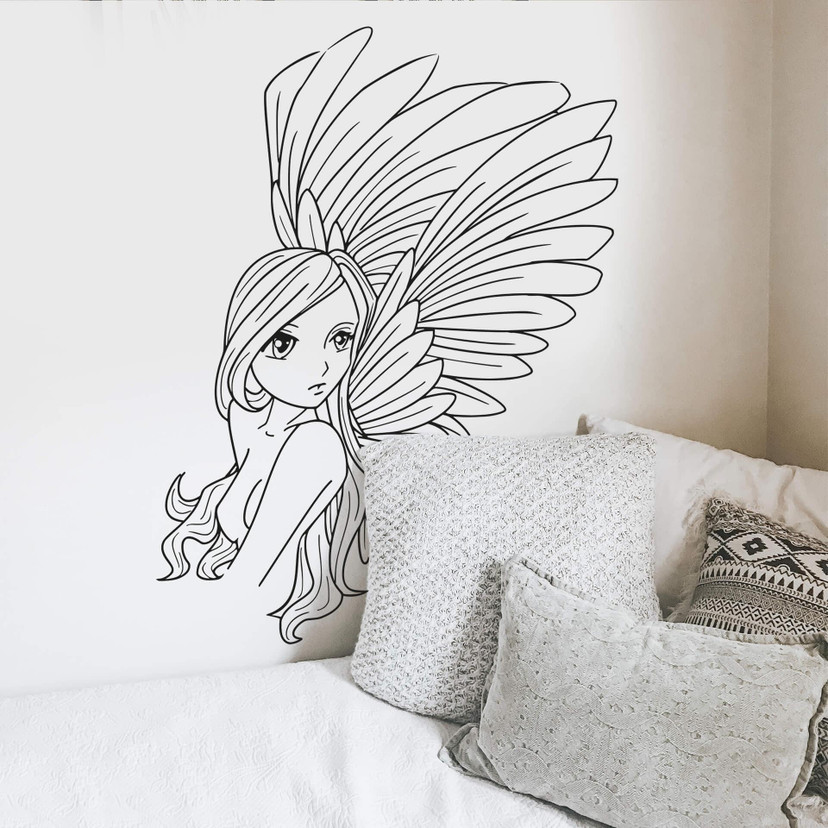 Wallsticker Manga Nymfe
