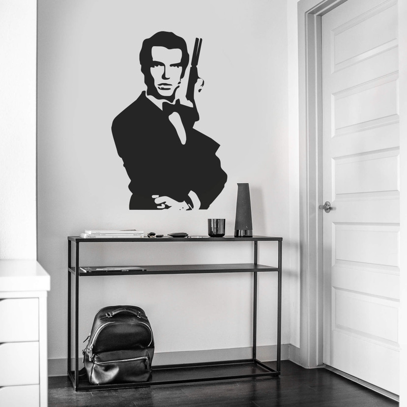 Wallsticker Hemmelig agent