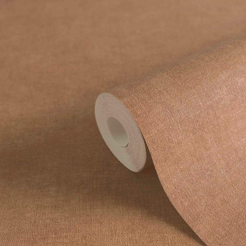 Beżowa teksturowana tapeta do wklejenia - Elegancki wzór na ścianę - Tapeta z włókniny