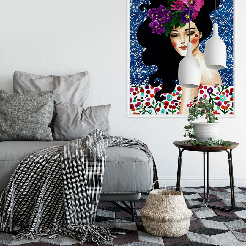 Poster autocollant Hülya - Cœur qui chuchote