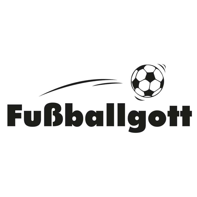 Wandtattoo Fussballgott