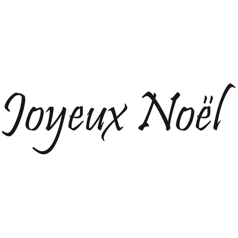 Sticker mural - Joyeux Noël