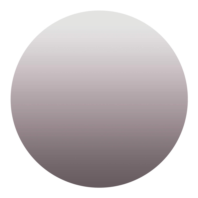 Sticker mural Ombre Mauve - Rond