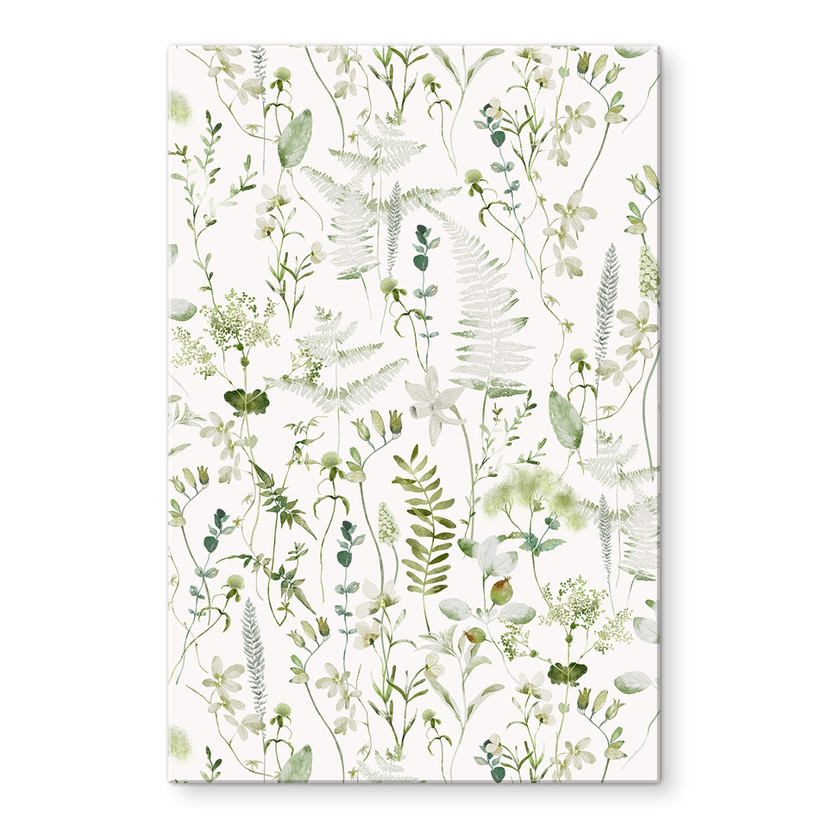 Akrylbillede Urter og vilde blomster - UN Designs