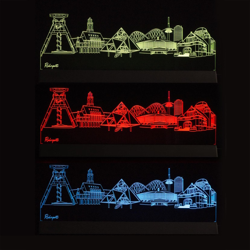 LED Skyline Ruhrpott