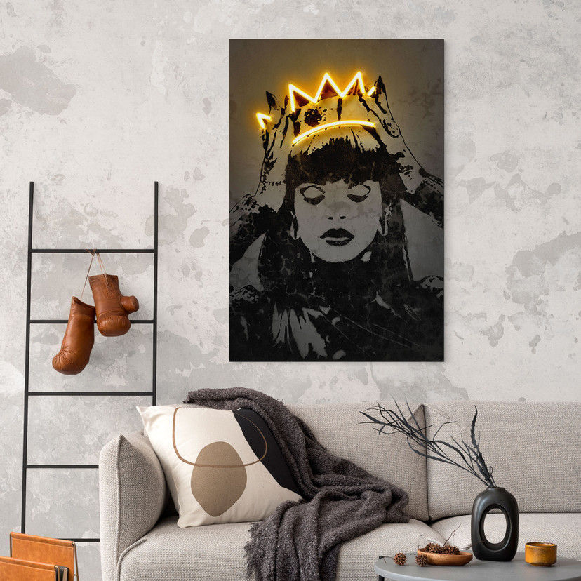 Billede Rihanna - Mielu – print på aluminium (Alu-Dibond)