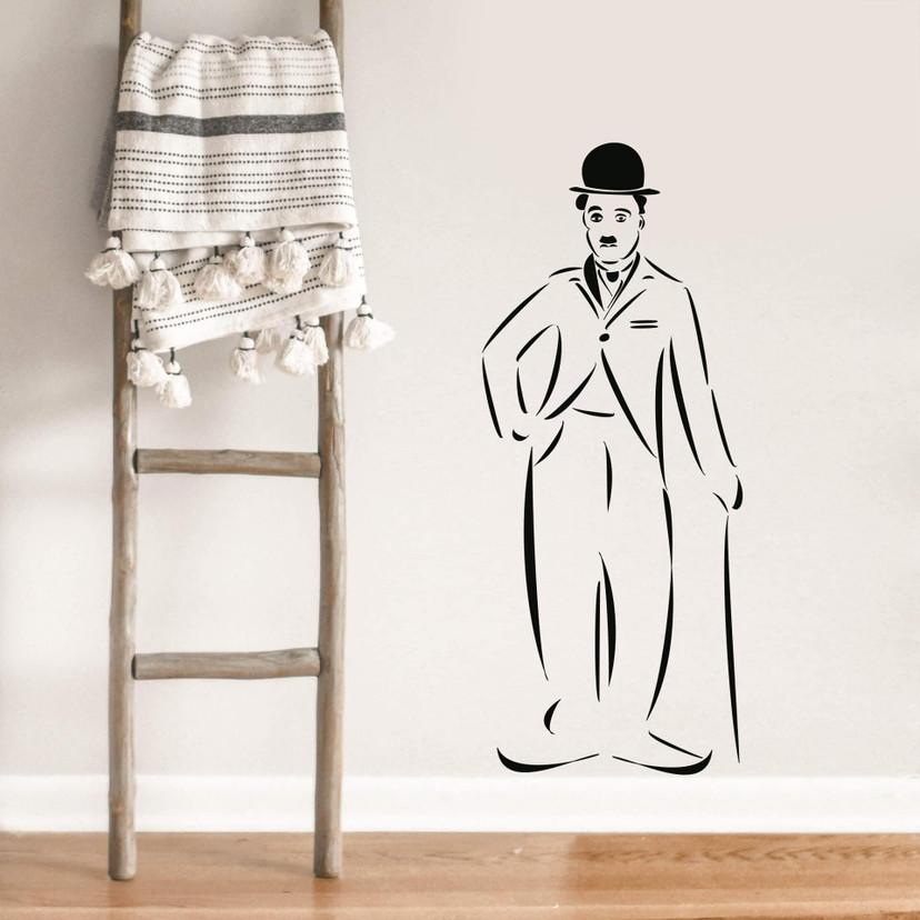Sticker mural - Charlot 2