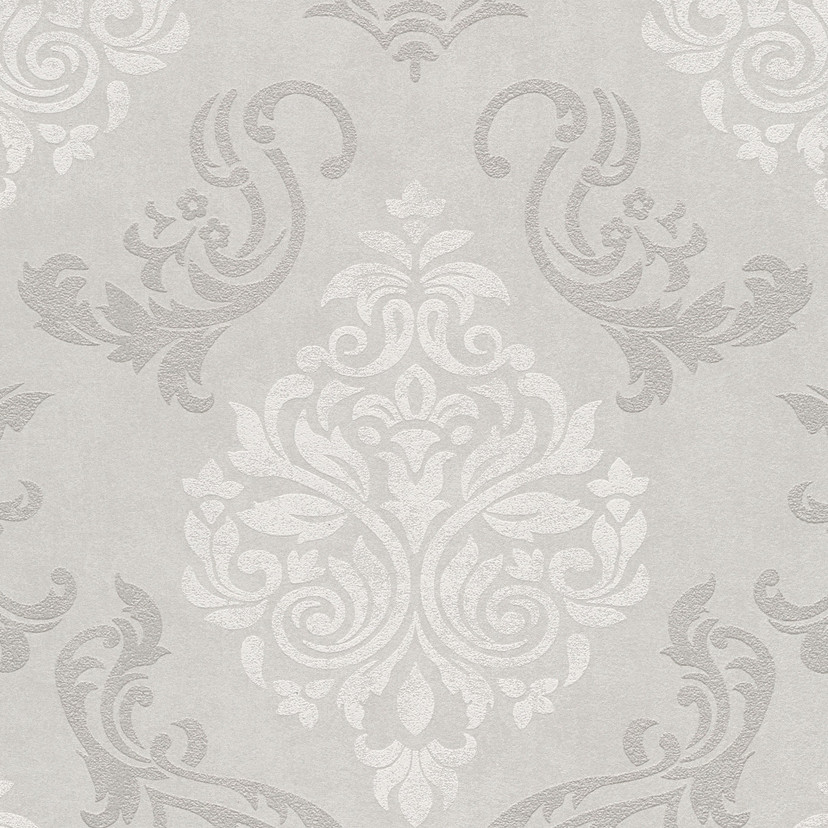 A.S. Création tapet Memory 2 Beige, Råhvid, Metallisk