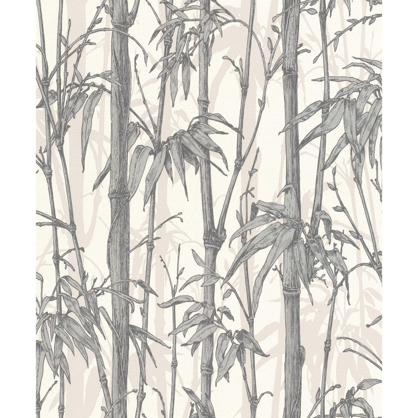Rasch Papier peint intissé à motifs Florentine III gris argenté