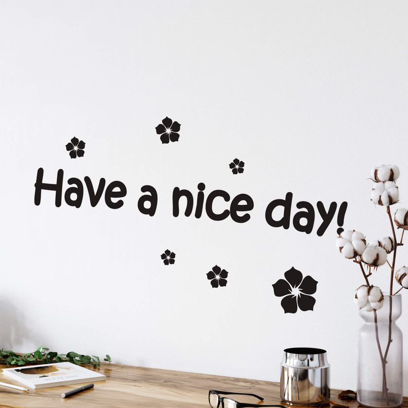 Wallsticker Have a nice day!