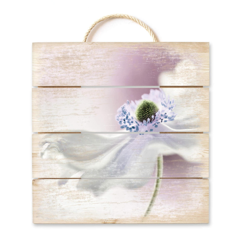 Obraz drewniany Disher - Anemone Breeze - 40x41,5 cm