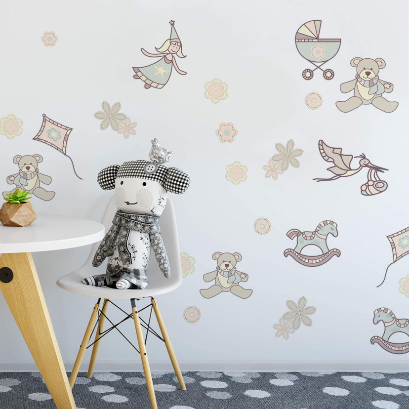 Wallsticker Legeland
