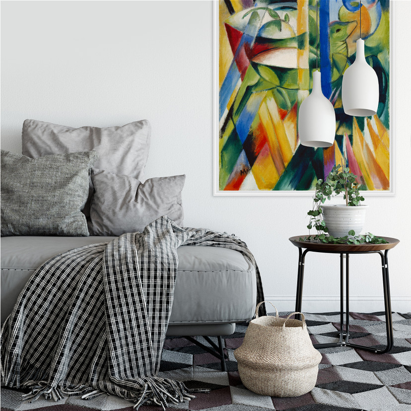 Muurprints Marc - De Kleine Berggeiten
