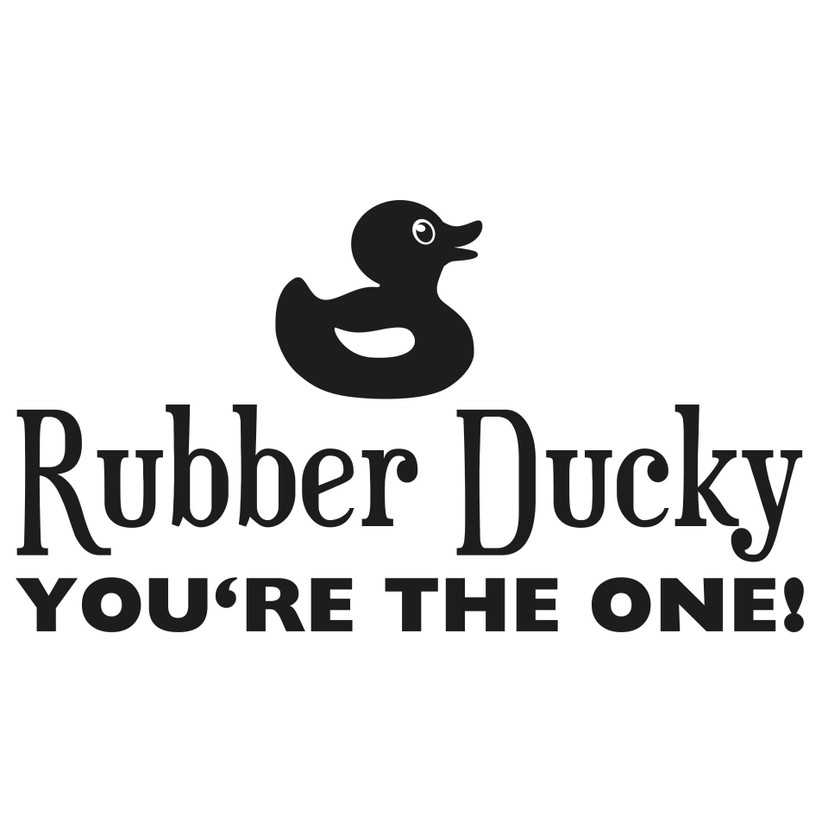 Sticker mural - Rubber Ducky