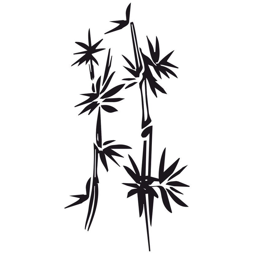 Wallsticker Bambus 2