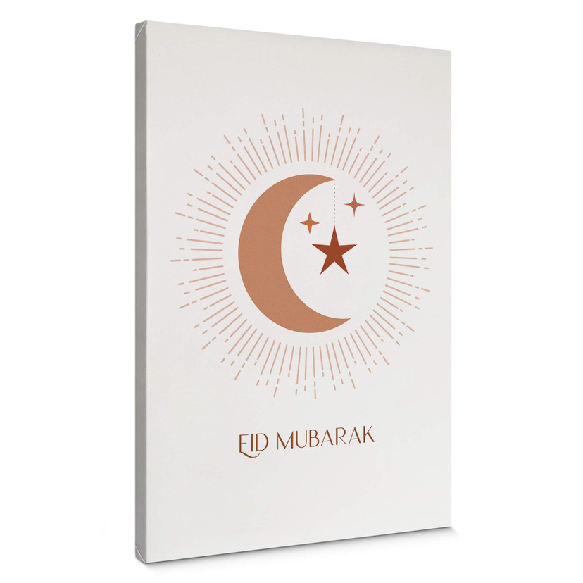 Obraz na płótnie Eid Mubarak półksiężyc